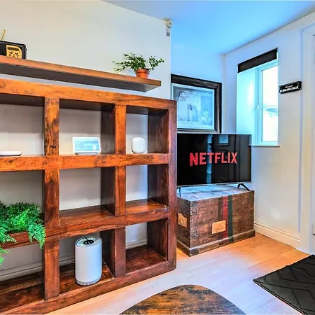 شقة Pet-friendly Flat W/ Garden Patio & Smart Tv *